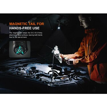 Baterka Fenix E12 V3.0 (200lm)